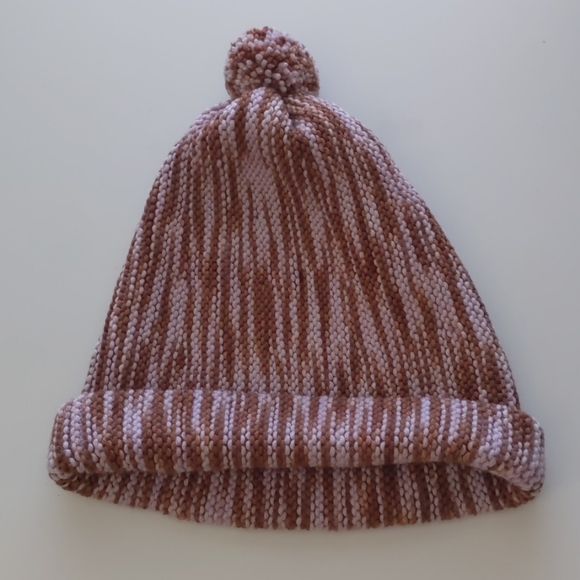 Misha And Puff Accessories - Misha and Puff chestnut space dye garter hat